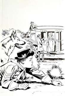 Marcello | Rin Tin Tin - C. R. Marcello - copertina originale - Page volante | Catawiki