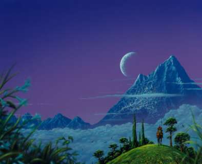 Tim White (British, b. 1952)
 Nine Princes in Amber paperback cover, 1986
 Acrylic on board
 13 x 15.5 in. (sight)
 Not ... | Heritage