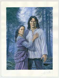 Yves Swolfs - illustration originale du tirage BD Must - La Première mort - Le Prince de la Nuit