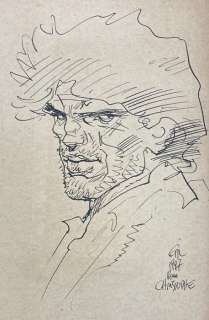 Jean Giraud & Jean Michel Charlier | Blueberry T2 - Dédicace - Tonnerre Ã  l’ouest - EO française, couverture brochée - (1966) | Catawiki