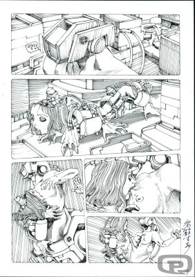 Shintaro Kago | Industrial Revolution and World War, Page 24 - Original Artwork by Shintaro Kago | Pulp’s Art