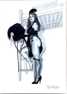 Giovanna Casotto | Giovanna Casotto - Illustrazione originale "Pin Up" - Page volante - Exemplaire unique | Catawiki