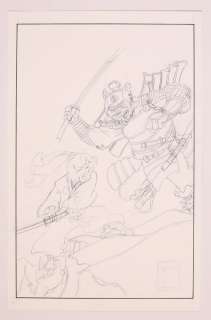 Preliminary Cover Sketch for Usagi Yojimbo (2019 4th Series IDW) Issue 10 by Stan Sakai | mycomicshop.com