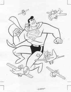 Loston Wallace - superman coloring book - toy airplanes