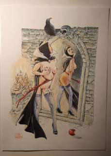 Luca Raimondo | L. Raimondo - original artwork "Specchio delle mie brame" - Page volante - Exemplaire unique | Catawiki