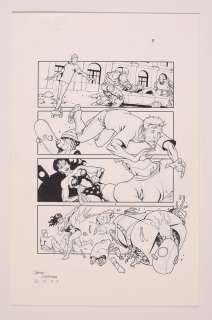 Wonder Woman Tryout Page by Derec Donovan | mycomicshop.com