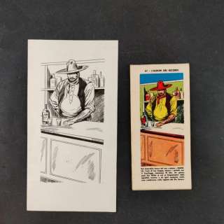 Galep | Aurelio Galleppini - Il Miserabile Manolo Oste di Los Fuegos - L’Album dei Ricordi - Page volante - Exemplaire unique - (1964) | Catawiki