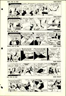 Gould - DICK TRACY, Daily Proofs | Russ Cochran