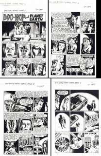 Tim Lane - Doo Wop And Planet Earth- 4 Page Complete Story!!