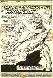 Gil Kane, Tom Sutton - warlock issue 4 page 1