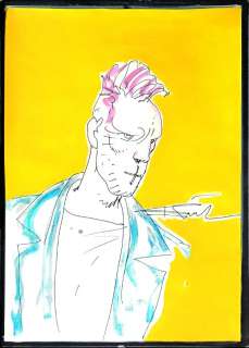 ENKI BILAL  -  Ritratto di Personaggio maschile | Little Nemo