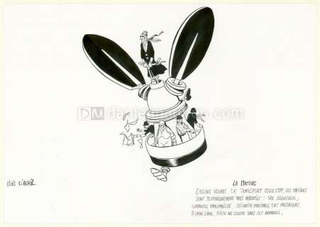 Fabrice Lebeault - Horologiom - Illustration originale, "La Matine"