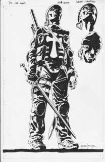 Leandro Fernandez | The Old Guard Cover Issue 04 Page Cover | Splash Page