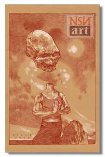 Steven Russell Black - Drawing a day issue 019 page bound by the ancients