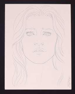 Original Preliminary Cover Art from Battlestar Galactica: Six #1A (2014 Dynamite) by Jenny Frison | mycomicshop.com