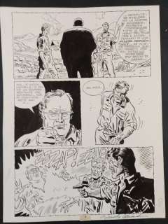 Castelli, Alessandrini | Martin Mystère n. 3 - Tavola Originale n. 8 "Operazione Arca" - Firmata - Page volante - Exemplaire unique - (1982) | Catawiki