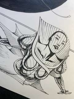 Bernard Chang | POWER MAN:TIMELESS #1 page 06 original art | Bernard Chang