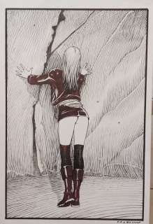 Adrino de Vinecentiis | Adriano De Vincentiis - Illustrazione originale inedita per Esp - Page volante | Catawiki