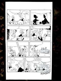 Bas Heymans | Bas Heymans - Originele tekening - Familie Duck (één-pager, voorlopige tekening) - Exemplaire unique | Catawiki