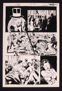 Original Art from Birds of Prey #74 (2004) Page 6 Pencils by Jim Fern, Inks by Steve Bird