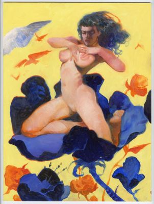Vince | NYMPHES – Peinture originale 04 | Galerie Barbier
