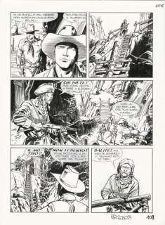 Bruno Brindisi | Tex, Color # 1 - Bruno Brindisi - tavola originale "E Venne il Giorno" - Page volante - Exemplaire unique - (2011) | Catawiki