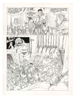 Hermann - LES TOURS DE BOIS-MAURY, KHALED (T.9), GLÉNAT 1993