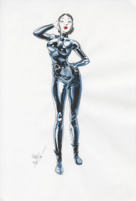 Vince | NYMPHES – Dessin original 31 | Galerie Barbier