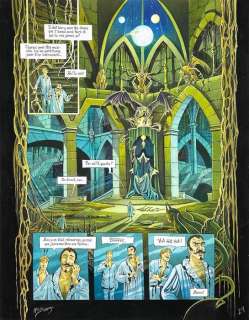 Magnin, Florence | Magnin, Florence - Planche originale couleur - L’Autre Monde T3 - Le Mal de Lune - (2011) | Catawiki