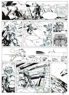 Gess - Lot 266 - Carmen Mc Callum, Jukurpa, planche originale à l’encre de chine.