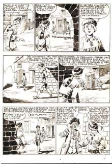 Essegesse - | EsseGesse - 2x Tavola Originale - Grande Blek n. 33 "La banda del Pipistrello" - (1956) | Catawiki