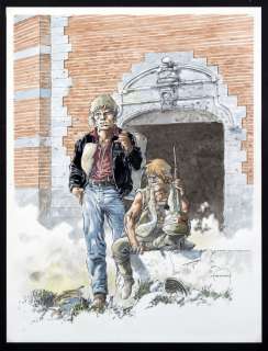 Hermann | Jeremiah, illustration Ã  l’encre de Chine et … | Millon