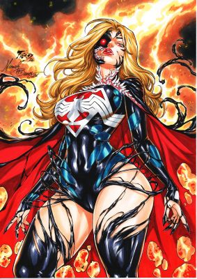 Fred Benes - Supergirl Venomized 9x12