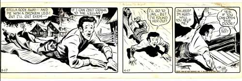 Harman - RED RYDER, Daily (1944) | Russ Cochran