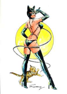 Enric Badia Romero | Enric Badia Romero - Original drawing - Catwoman - Size: 21 x 30 cm. | Catawiki
