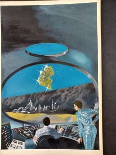 Karel Thole | Karel Thole - Catastrofe Planetaria - Originale di copertina - Page volante - Exemplaire unique - (1976) | Catawiki