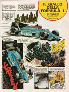 Paolo Ongaro | Paolo Ongaro - original page "GP SudAfrica" - (1984) | Catawiki