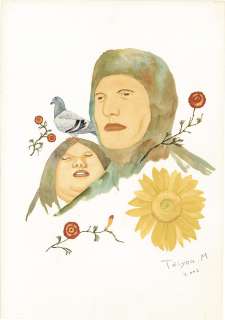 Taiyo Matsumoto Hand Signed Color Reproduction Illustration "Number Five Go" | Mandarake (Big Web)