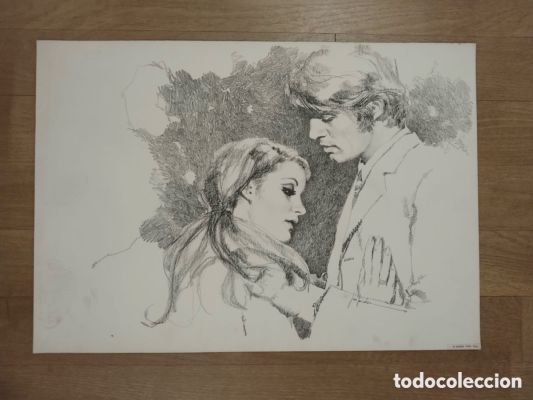 José ”Pepe” González. Dibujo original 70x50cm | todocoleccion (Buy It Now)