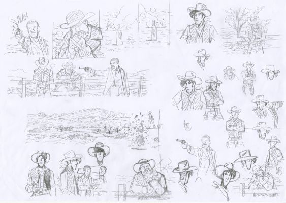 Brüno | Lucky Luke, 2025 - Dakota 1880 | Huberty Breyne Gallery