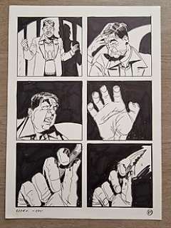 Riccardo Burchielli - Riccardo Burchielli tavola originale John Doe "Io conosco JD" - (2003)