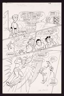 Original Art from Archie and Friends #153 (2011) Page 4 of ’The King of Fools’ Pencils by Tania del Rio, Inks by Jim Amash | mycomicshop.com