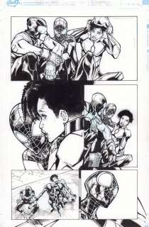 Humberto Ramos, Victor Olazaba - champions #11 p. 11 - falcon (joaquin torres,) spider-man (miles morales,) and ironheart (riri williams) - 2017