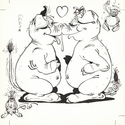 Marcel Gotlib | 2004 - Rhâââââ Lovely & Gnagna - L’Intégrale | Huberty Breyne Gallery