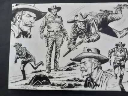 Felmang | Felmang - illustrazione originale "Tex - Kit Carson" - (2020) | Catawiki