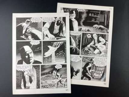 Boselli, Civitelli | Tex - 2x tavole originali "La cavalcata del morto: El Morisco" - Page volante - Exemplaire unique - (2012) | Catawiki