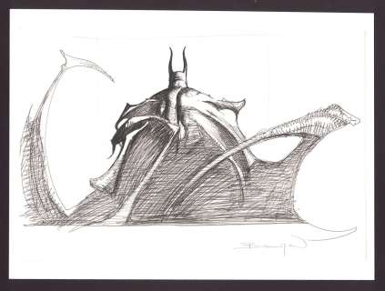 Batman Sketch by John Bolton | mycomicshop.com