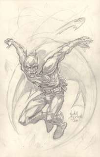 Martin Egeland - Batman Pencil Drawing - 2016 Signed