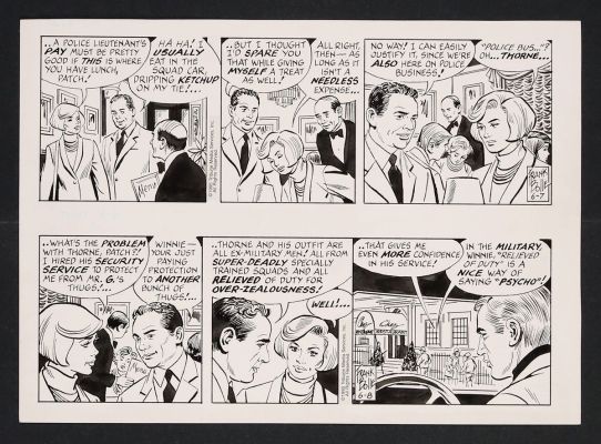 Frank Bolle | Original Art for the Winnie Winkle Comic Strip (6/7 and 6/8 1995) by Frank Bolle | mycomicshop.com (Buy It Now)