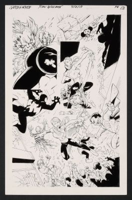 Ron Williams | Original Art from Notti & Nyce Halloween Special 2019 Page 13 Pencils and Inks by Ron Williams | mycomicshop.com